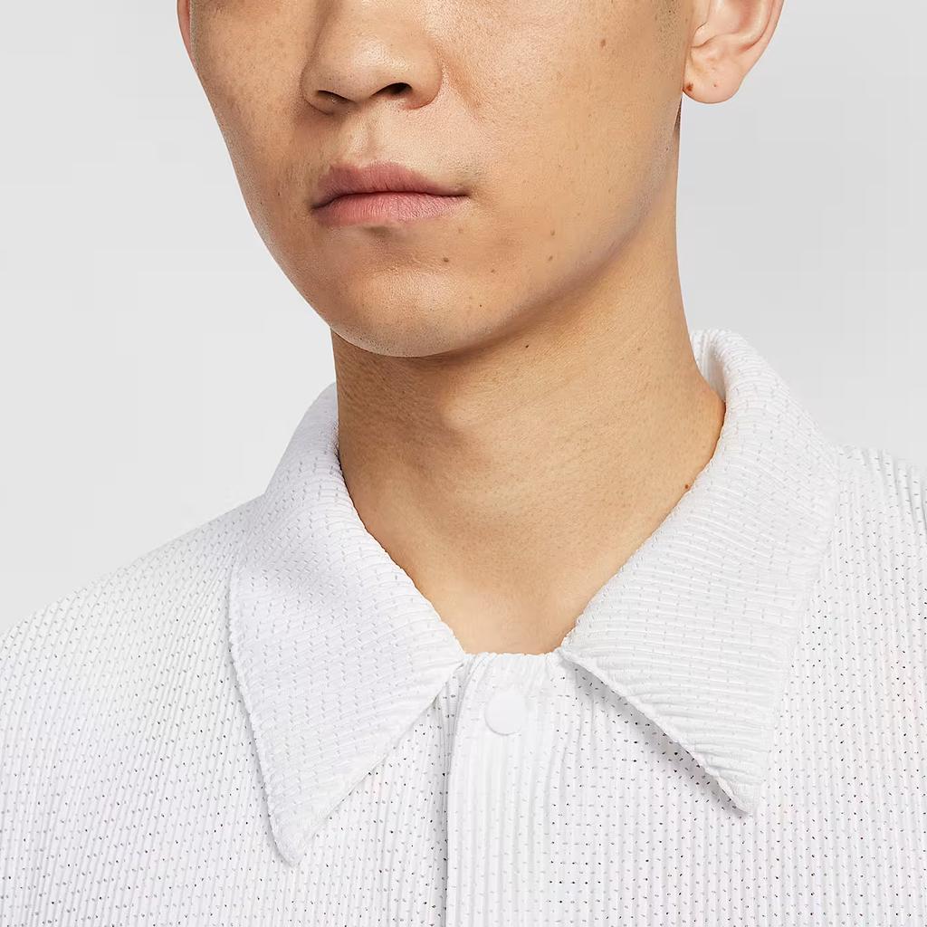 Nike SS25 Мода Мягкая Удобная Универсальная Футболка с Коротким Рукавом Мужские рубашки Белая IB0021100