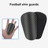 1 Pair Mini Soccer Shin Guards Anti-slip Kids Teens Adults Soccer Players Miniature Shin Pads Protectors Football Games Protective Equipment