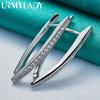 925 Sterling Silver Zircon Earrings for Women Charm Fashion Jewelry