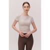 HuiT Modal Neck VariaTion Crew Neck T shirT hTwTs5k03T