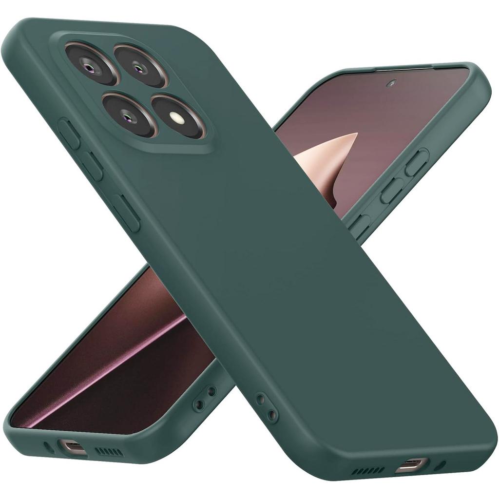 Мягкий жидкий силиконовый чехол для телефона для Xiaomi 15T / 15T Pro Противоударный чехол