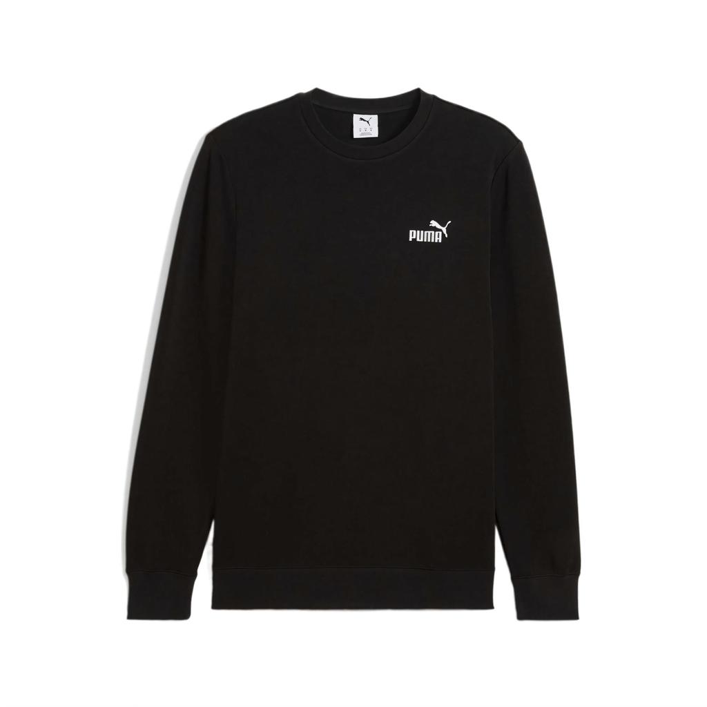 PUMA Sweatshirts Men's Black Crew Neck Moderate Regular 687531-01