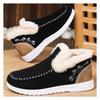 Winter Cotton Boots with Plush and Thick Cotton Shoes, Women's Boots for Cold and Warm Snow Boots, Fashionable Short Boots for One Foot