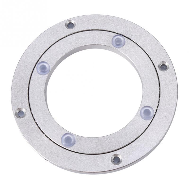 4/6/8/10 Inch Rotating Heavy Duty Turntables Dining Table Bearing Aluminium Alloy Turntable Bearing Kitchen Gadgets Table Tool