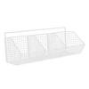 Metal Wire Basket Wall Mounted Iron Fruit for Pantry Kitchen Bathroom