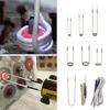 11Pcs Induction Heater Coil Kit High Durability Flexible Design Reusable Magnetic Induction Heater Coil Accessories