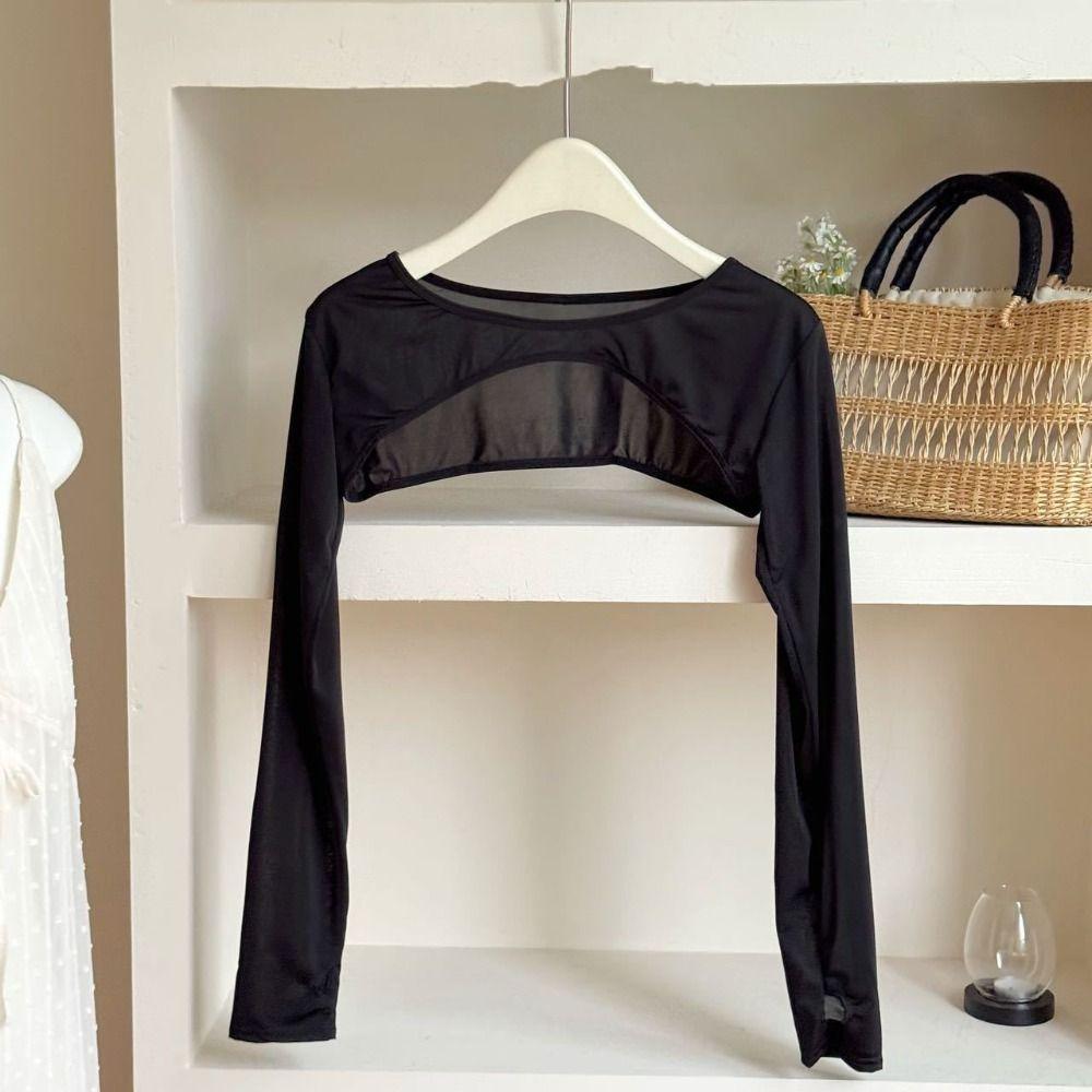 Анти-УФ Длинные рукава Ice Silk Быстросохнущая цельная футболка Солнцезащитный экран Нарукавники Солнцезащитные Лето