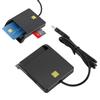 USB2.0 Multi Function Smart Card Reader for M2  MS  Bank  ID  SIm  Memory CAC Card
