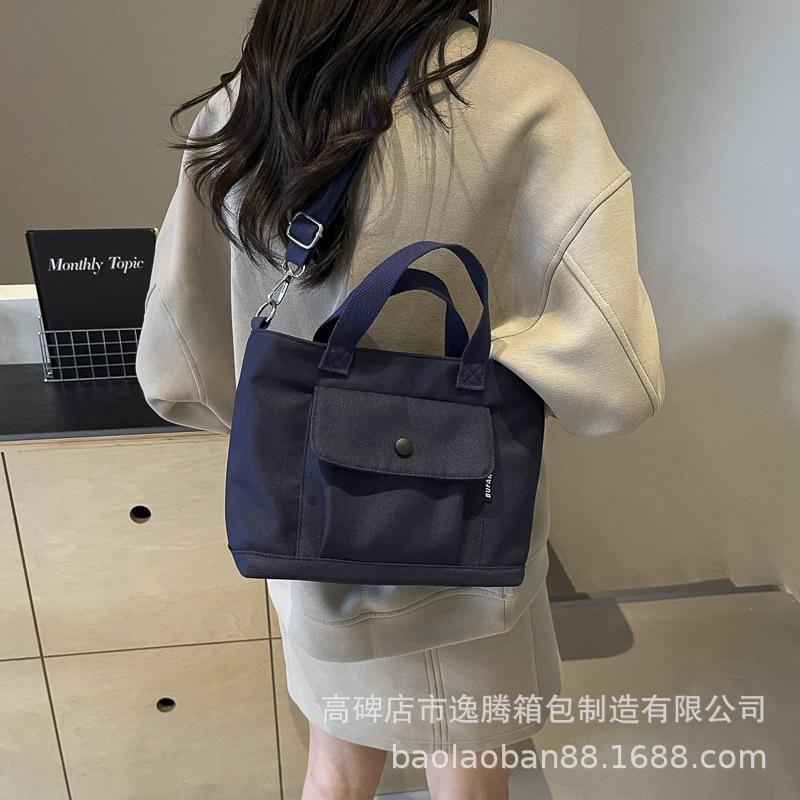 Сумка женская повседневная нишевая дизайнерская простая сумка через плечо большой емкости модная сумка-мессенджер с высоким чувством стиля