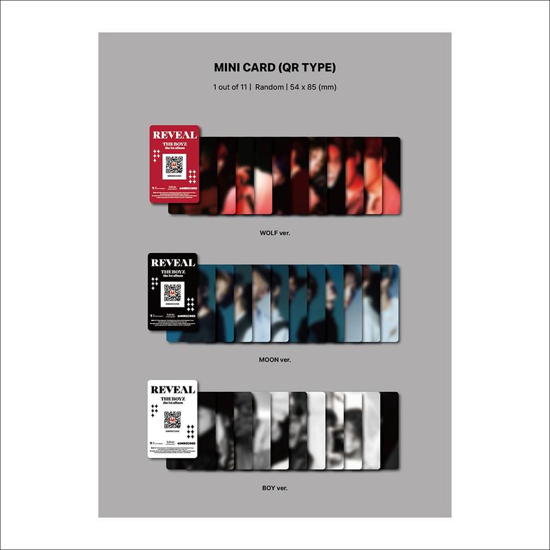 THE BOYZ REVEAL Platform Ver. (WOLF Ver. / MOON Ver. / BOY Ver.)