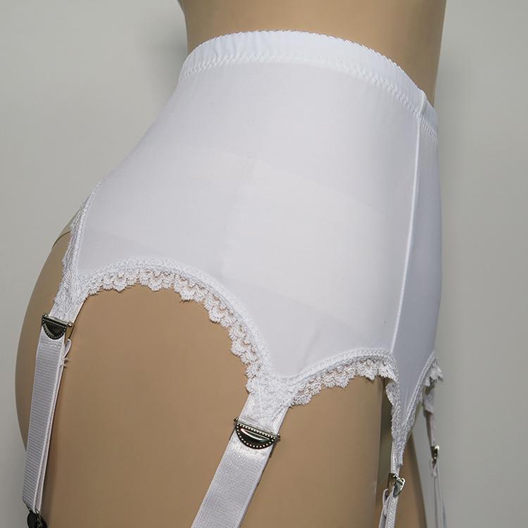 Hot Sales Polyester Mesh 6-claw Buckle Non-slip Garter Belt Thigh Garters Garter Belt Sexy