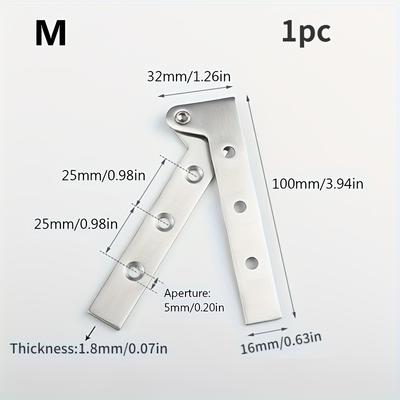 Соединитель из нержавеющей стали Дверная петля для кухонного шкафа Мебельная фурнитура Скрытые петли Оконная фурнитура Домашняя фурнитура