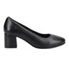 Womens/Ladies Anna Leather Wide Court Shoes