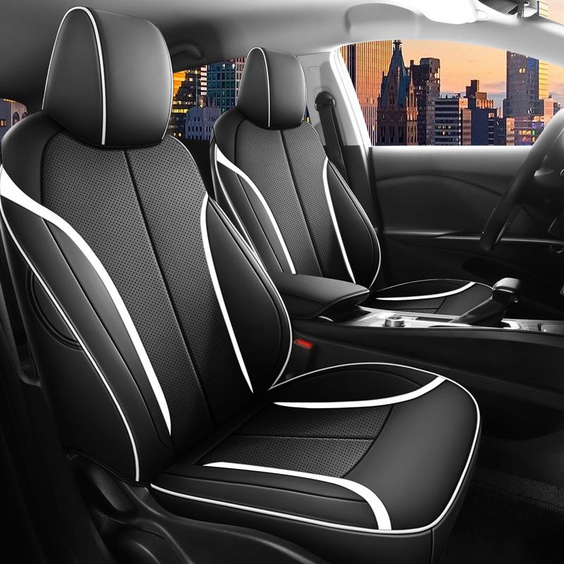 Weilan 6 Perforated Leather Car Seat Cushion - Universal Fit, New Model, Four Seasons Use