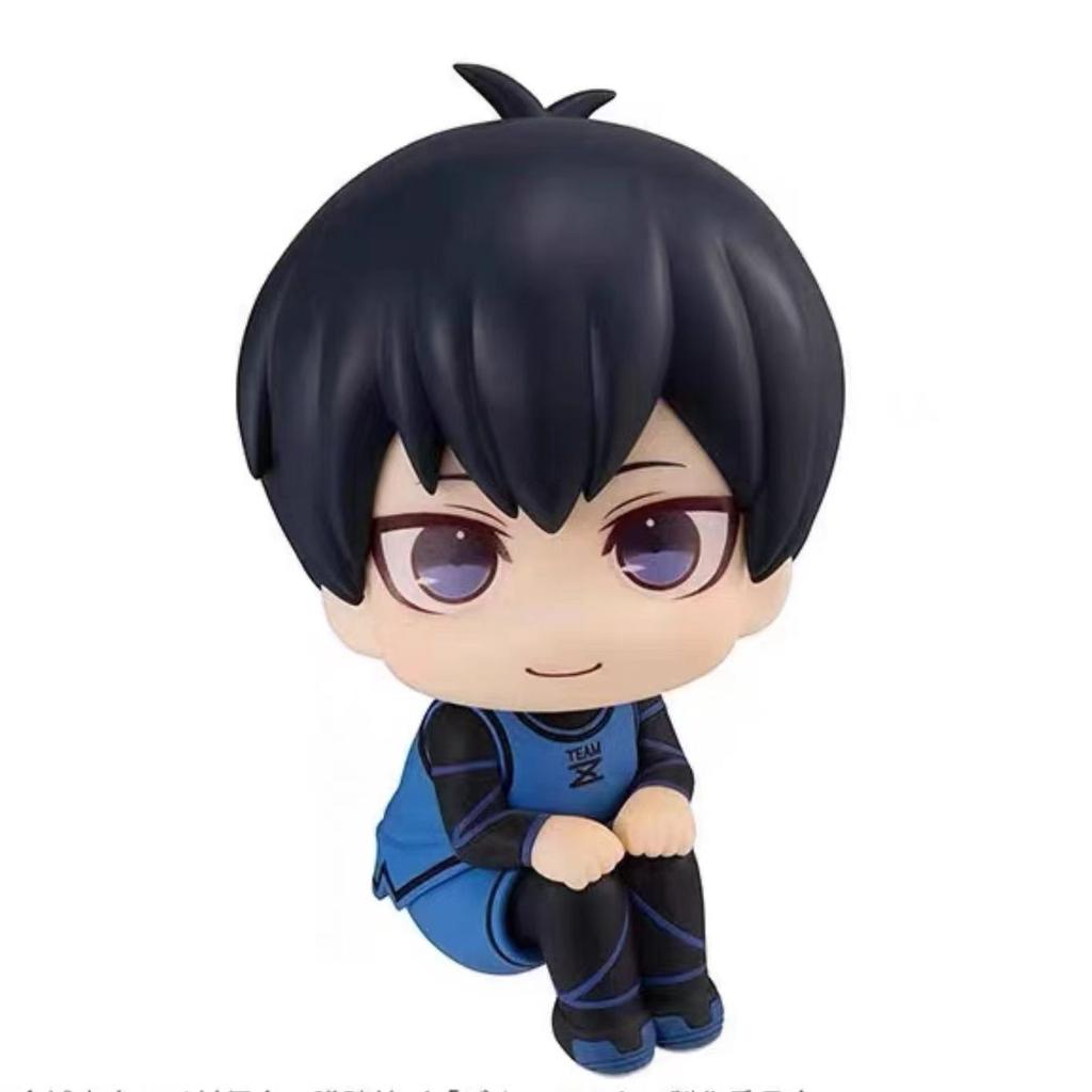 Blue Lock Handheld Clean World Ichi, Fenglehui, Nagi Seishirou, and Chigiri Hyoma Figurines for Computer Case Ornaments, Gift