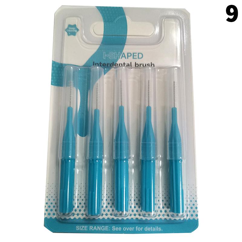 Межзубные щетки для зубов Гигиена полости рта Зубная нить Головка L/I формы Инструмент для чистки зубов для брекетов Зубочистка