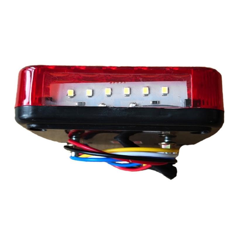 26LEDs Tail Light Trailer Truck Caravan-Taillight Turn Signal Indicator Number Plate Light Rear Reverse Brake Stop Lamp