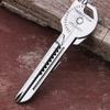 Pocket Keychain Multitool Keys Shape Ring Opener Escape Outdoor Tool Accessories
