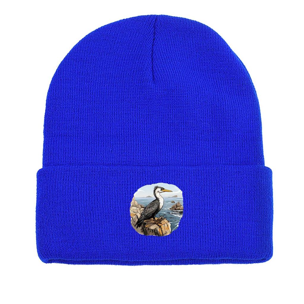 Шапка-бини Rock Bird теплая вязаная, шапка-череп животного, зимняя, для химиотерапии при раке, стильный головной убор, вязаная шапка-бини