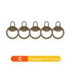 5/1PCS Detachable Zipper Puller Universal Replacement Metal Zipper Head Repair Kits Luggage Purses Handbag Clothes Zipper Slider