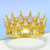 Ideal Gift Large Crystal Crown Cake Topper Shiny for Mother's Day Birthday Wedding Bridal Shower Cake Decor