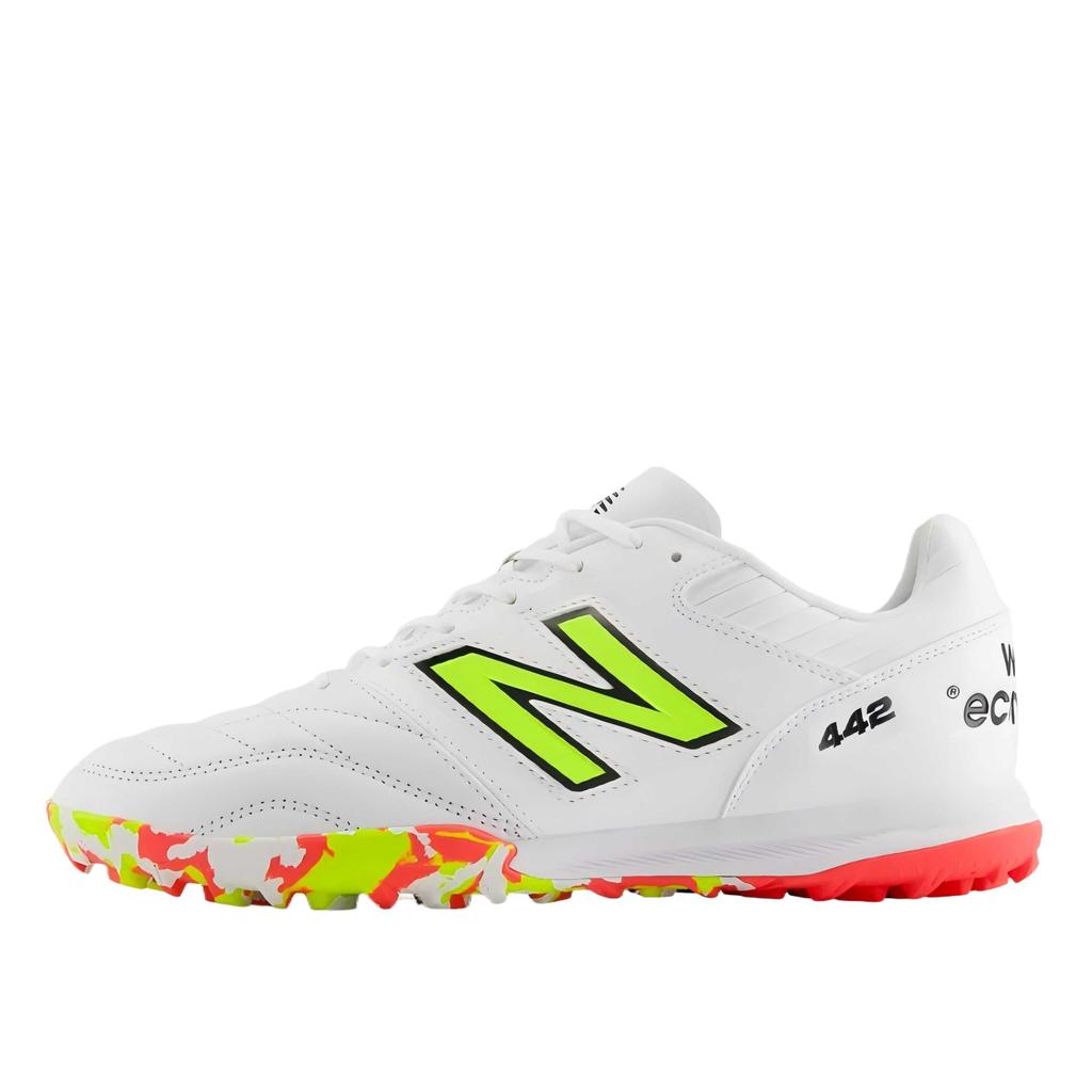 New Balance Nb 442 Pro V2 Comfortable Simple Fitting Leather Soccer Shoes Unisex Soccer Shoes White MS41TIB2