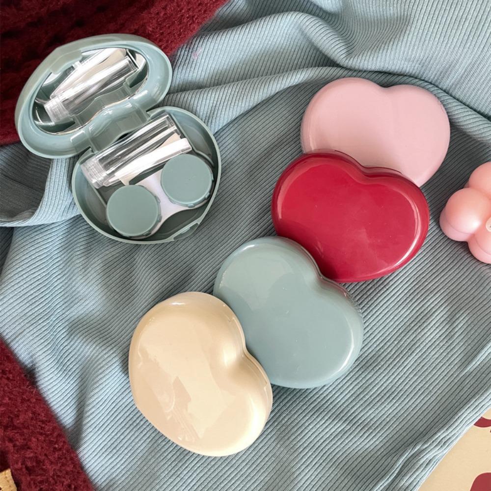 Портативный контейнер для контактных линз Мини-хранилище Держатель для ухода Дорожный контейнер для хранения Контейнер для замачивания Контактная линза