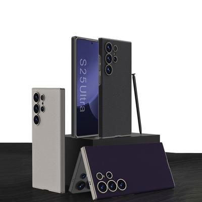 Подходит для чехла для мобильного телефона Samsung S25U S25u Кожа Сенсорная кожа Полный край Изогнутая оболочка Защита от падения Тонкий