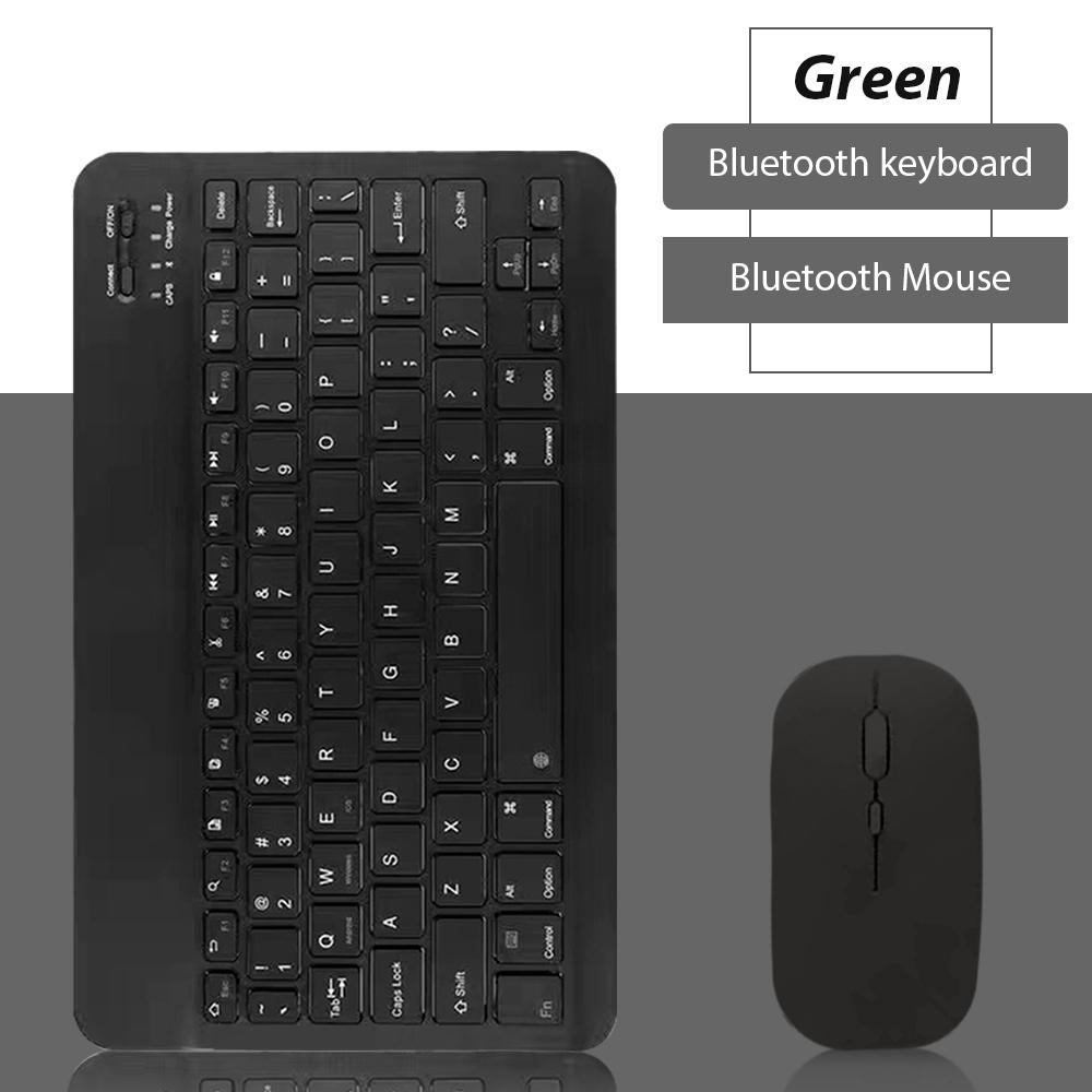 Беспроводная Bluetooth-клавиатура Портативная мини-клавиатура с мышью Универсальная для iPad Планшета Мобильного телефона Android Windows