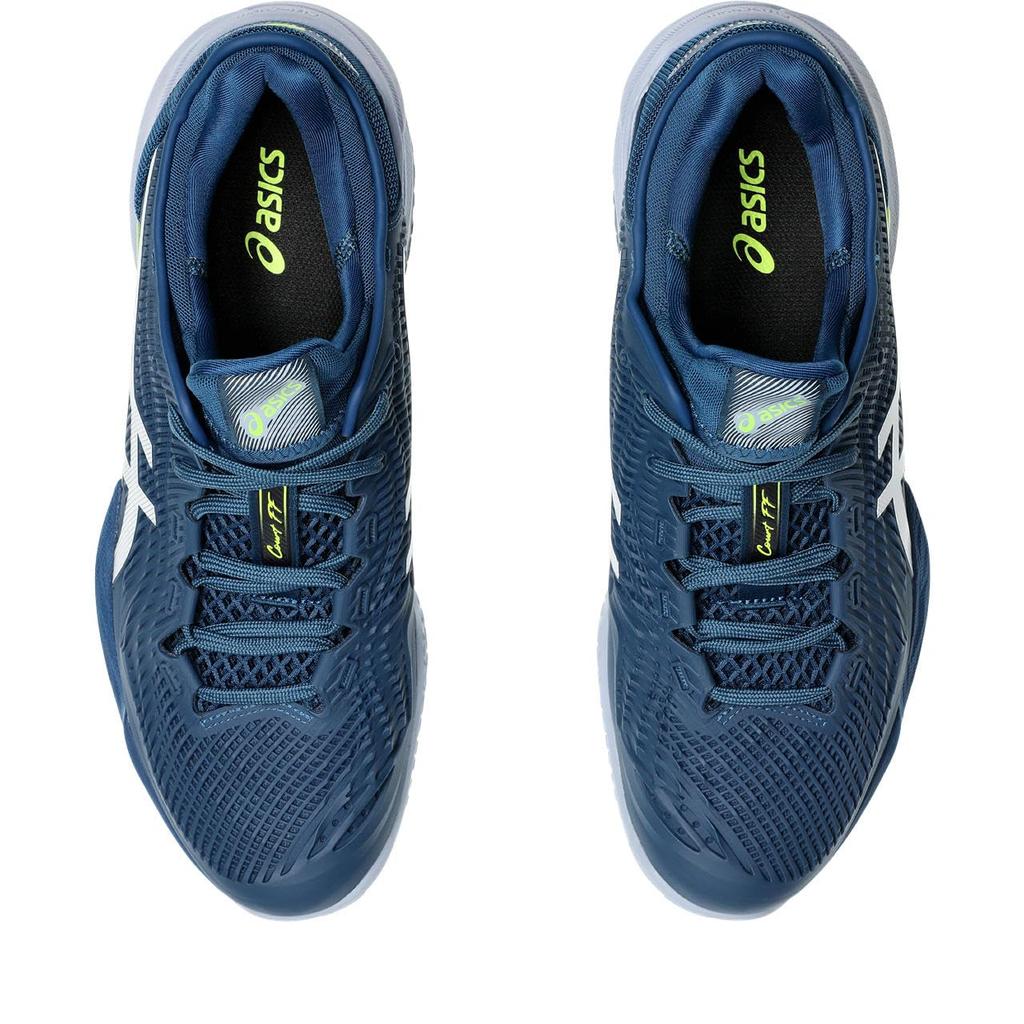 Теннисные туфли COURT FF 3 OC 1041A369 Mako [ASICS] мужские синие/белые 29.0