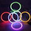 1Pcs Decorative Lights Angel Eyes Bulb Daytime Running Light Halo Ring Lamp Car COB LED Headlight