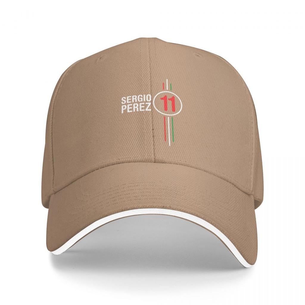 Sergio Perez F1 Car Racing Washed Men's Baseball Cap Sunprotection Trucker Snapback Caps Dad Hat Golf Hats