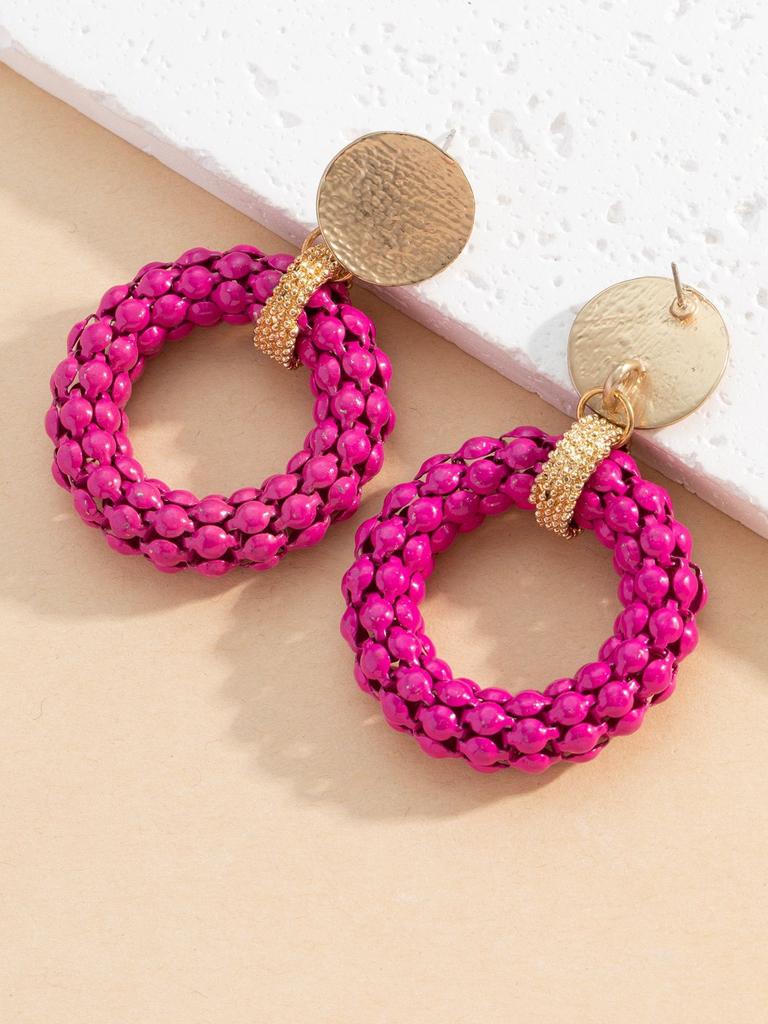 Модные висячие серьги для женщин