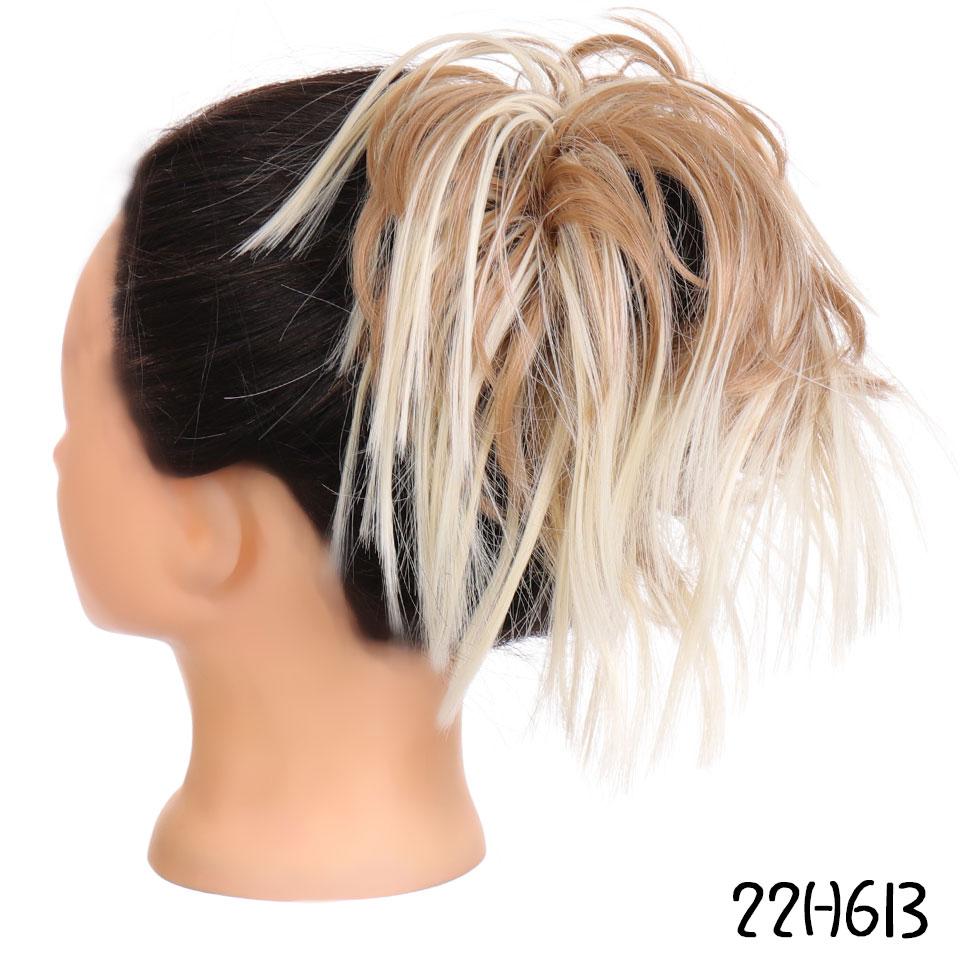 Шиньоны из синтетических волос, грязные резинки для волос, резинка для волос, пучок, прямая прическа, наращивание волос для женщин