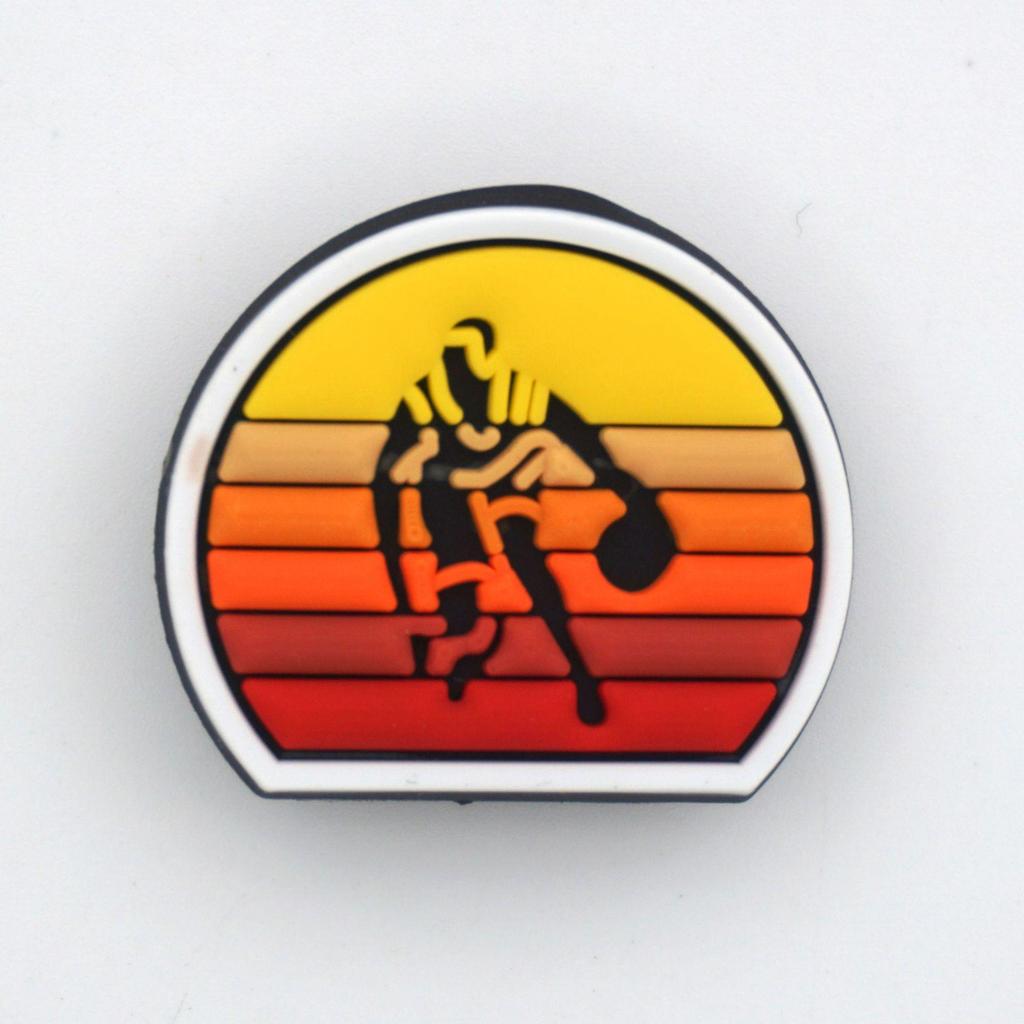 Баскетбольная обувь NBA Sports Series, цветочный аксессуар: Пряжка для обуви своими руками