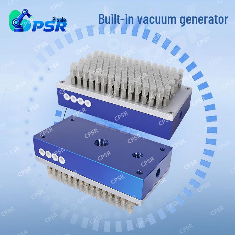 Industrial Robot: Multi-hole Circuit Board Lift with Vacuum Suction Cup and Check Valve
