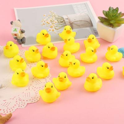 5 шт. Игрушка для ванны Пищащая утка Детская игрушка для воды Компактная Детский слух