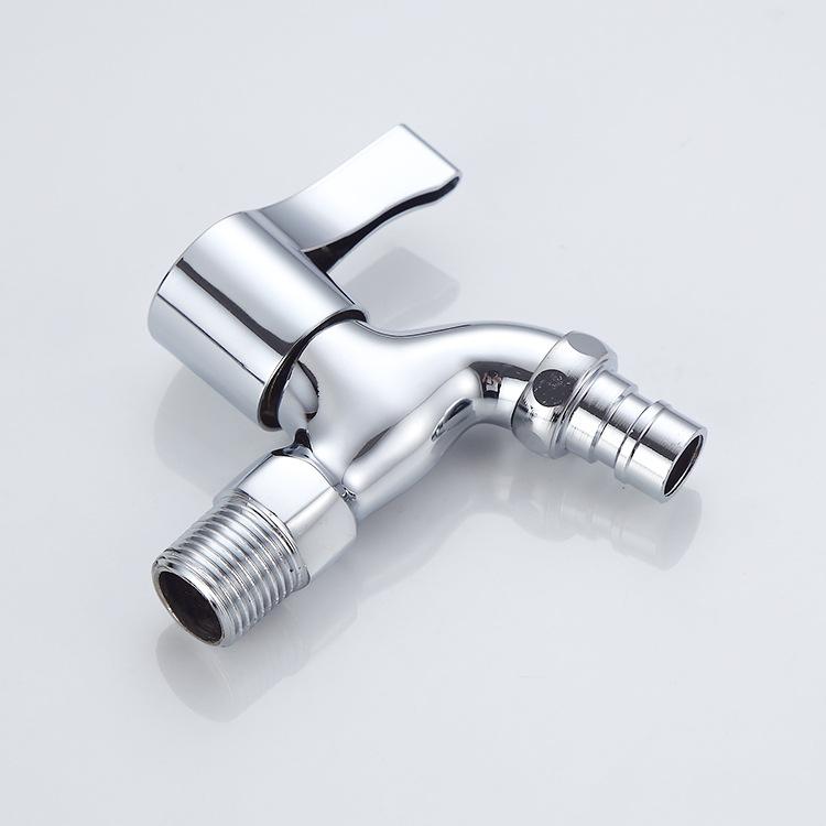 Медный смеситель для стиральной машины, остроконечная насадка, одинарный быстрооткрывающийся кран для холодной воды, смеситель для стиральной машины