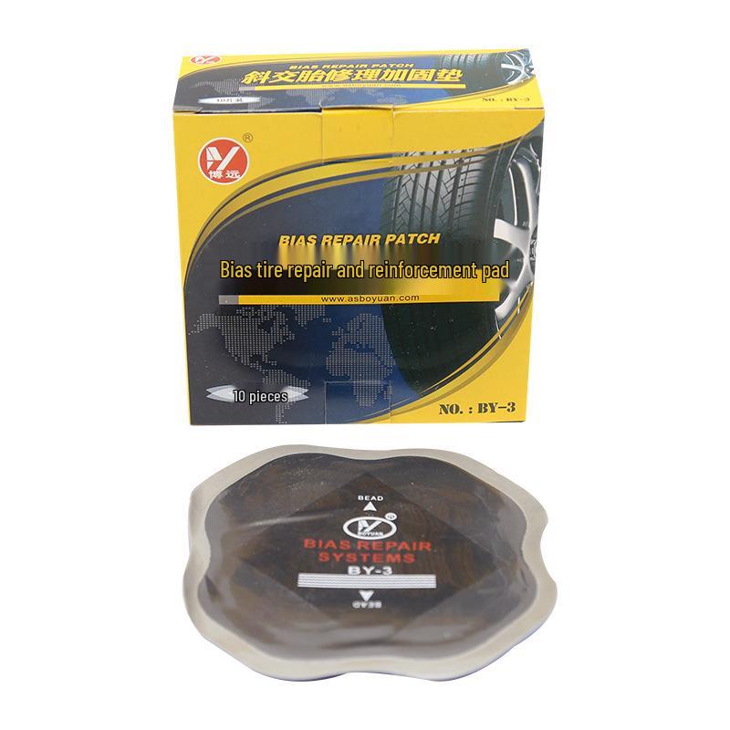 Заплатка для ремонта шин Boyuan из натурального каучука для плечевой боковины со слоем корда