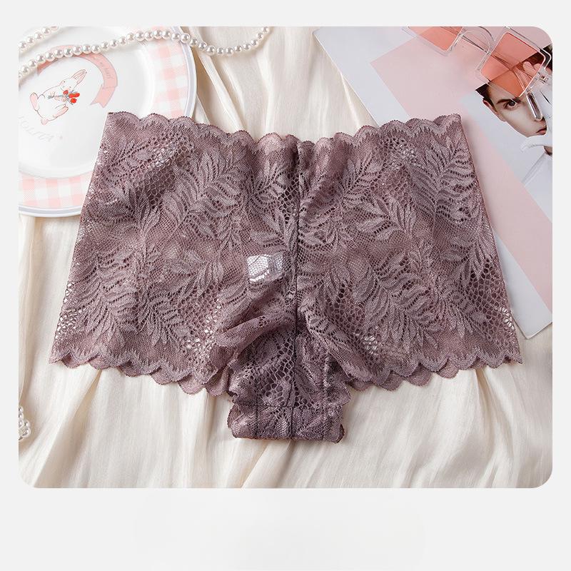 Европейское и американское сексуальное кружевное нижнее белье женское удобное и дышащее бесшовное женское нижнее белье с низкой посадкой большого размера