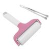 Roller and Tweezers Kit Hand Printmaking Roller for Leather Fabric Paper Wrinkle Bubble Removal