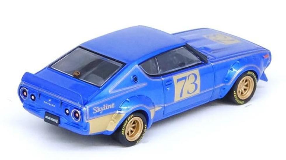 Inno Models 164 Nissan Skyline 2000 GT-R (KPGC110) Racing Concept Blue Finished Product