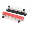 Terminal Block, Busbar Terminal Block Power Distribution Block with Accessories 2 Pcs