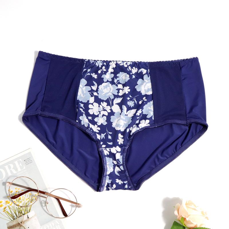 Women Comfortable and Breathable Plus Size Pantise Sexy Seamless Middle Waist Underwear 0Xl 1Xl 2Xl