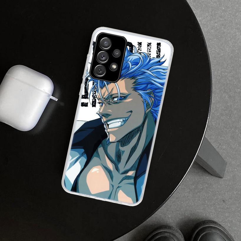 Чехол для телефона Grimmjow 6 Bleach для Samsung Galaxy A12 A22 A32 A52 A72 A02S A51 A50S A31 A20S A10S Note 20 Ultra 10 Plus Gala
