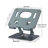 Adjustable Aluminum Tablet and Phone Stand for iPad and iPhone