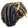 ZETT Youth Soft Steer Baseball B BJCB74512F Catcher's Mitt, Black/Pastel (1932)