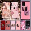 Розовый эстетический чехол для телефона Samsung Galaxy A13 A53 A11 A12 A32 A22 A52S 5G A10S A41 A42 A33 A20E A30S A40 A51 A71 A21S Чехлы