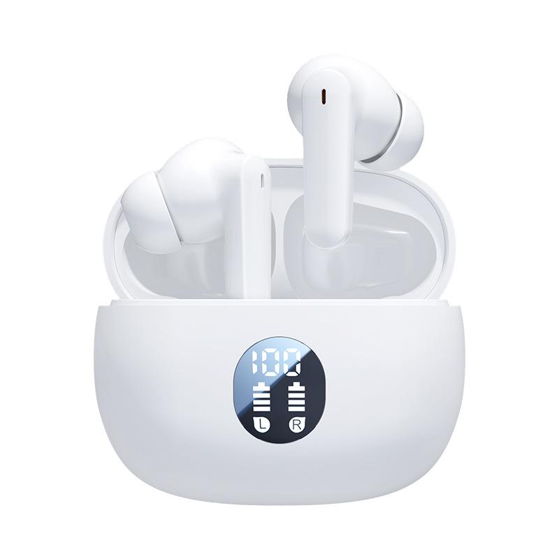 Xiaomi Беспроводные наушники, Bluetooth 5.4 Наушники-вкладыши с шумоподавлением, 120 часов воспроизведения, Водонепроницаемость IPX7, Сенсорное управление, Светодиодный дисплей
