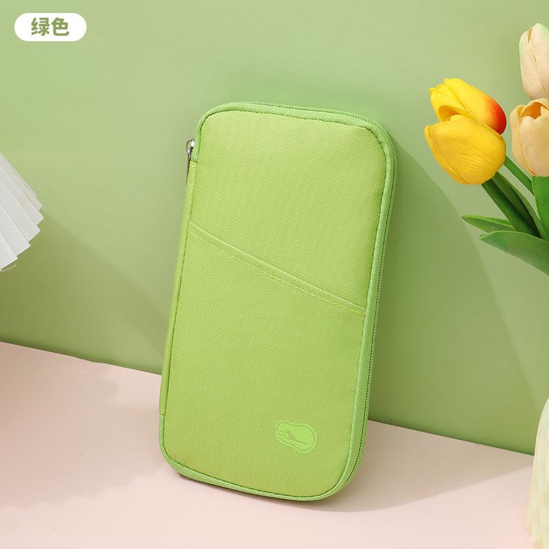 1 Piece Rfid Blocking Passport Wallet Travel Essentials Wallet Travel Document Organizer Credit Cards Case Passport Holder Bag